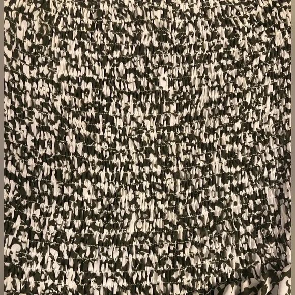 Romwe Women's Floral Print Off Shoulder Trumpet Sleeve Dress Sz S - Picture 8 of 9